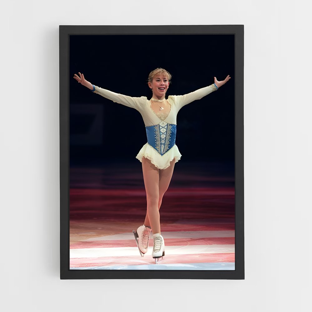 Poster Tara en Glisse – affiche Patinage artistique (vue 2)
